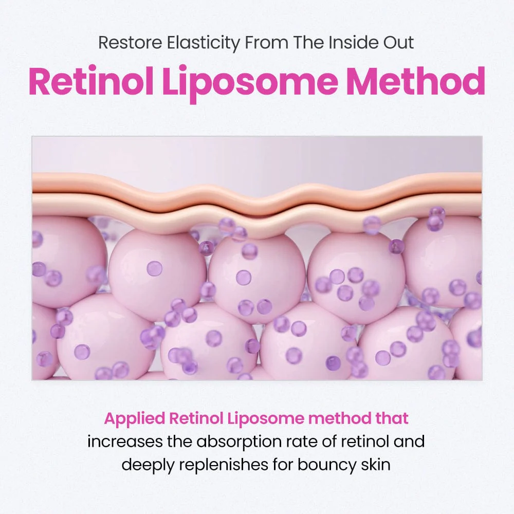 DR.G 8X RETINOL PINK PEPTIDE BOOSTER FIRMING SERUM (30ML) - Image 6