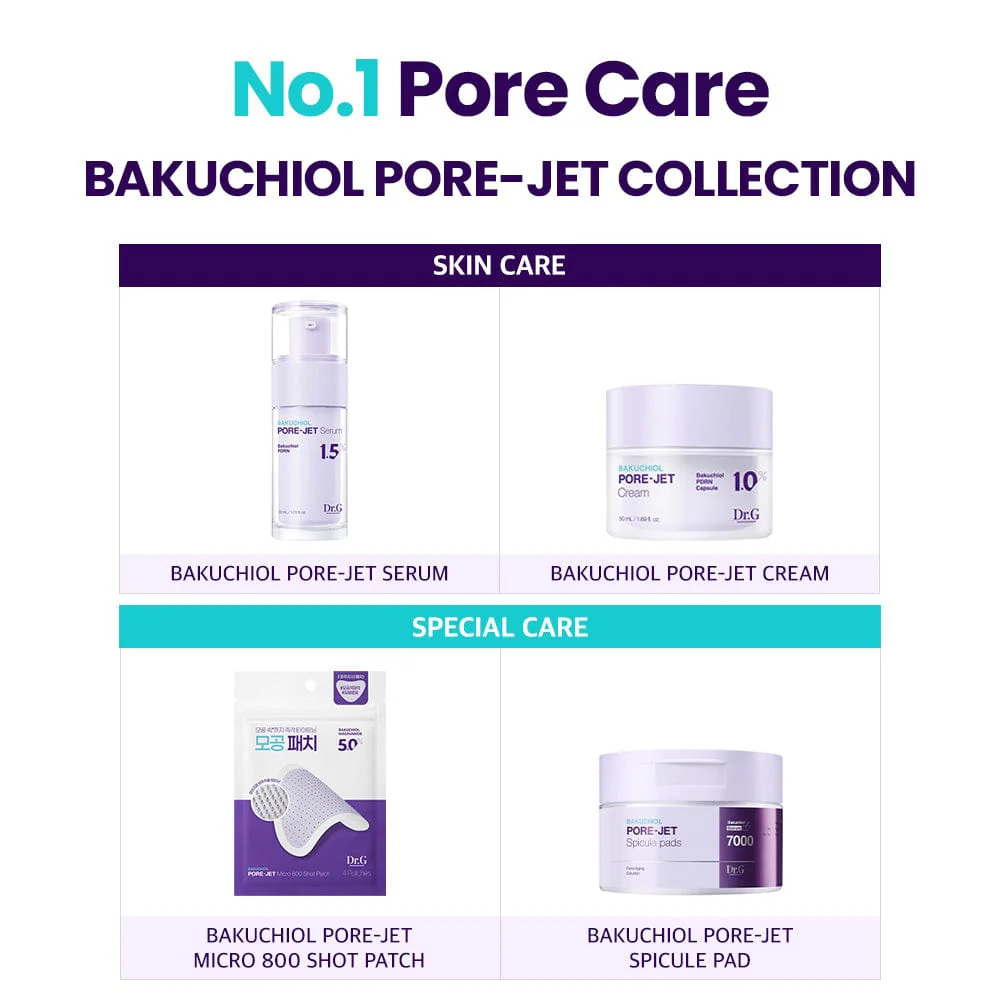 (1+1) DR.G BAKUCHIOL PORE-JET SPICULE PADS (30pads) - Image 3