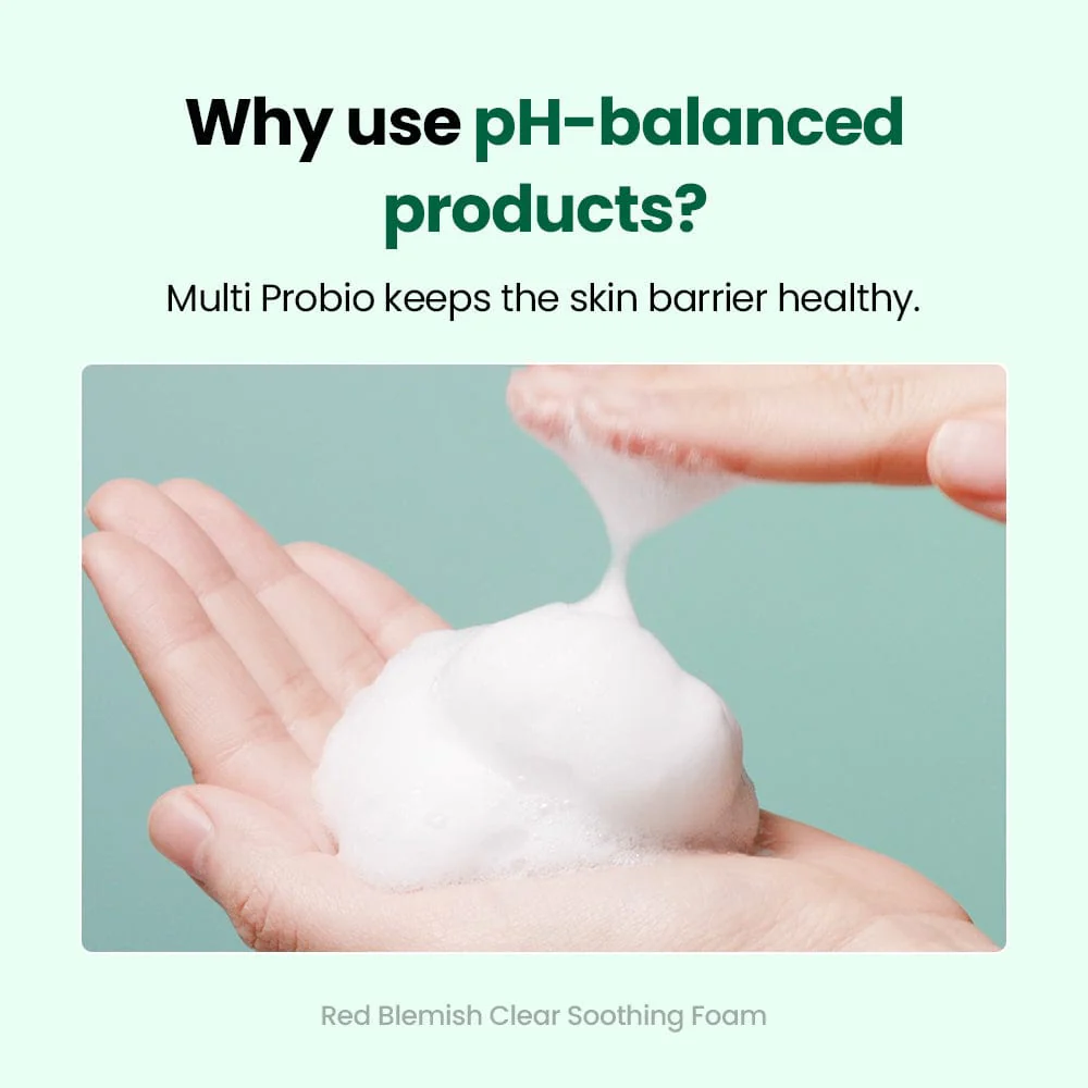 DR.G PH CLEANSING R.E.D BLEMISH CLEAR SOOTHING FOAM (150ML) - Image 3