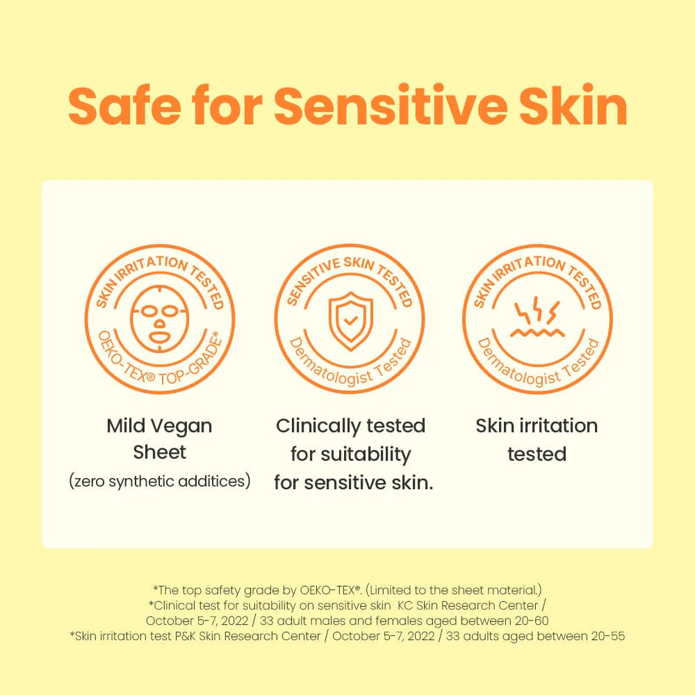 DR.G PURE VITAMINC BRIGHTENING MASK SET 5ea/Box - Image 5