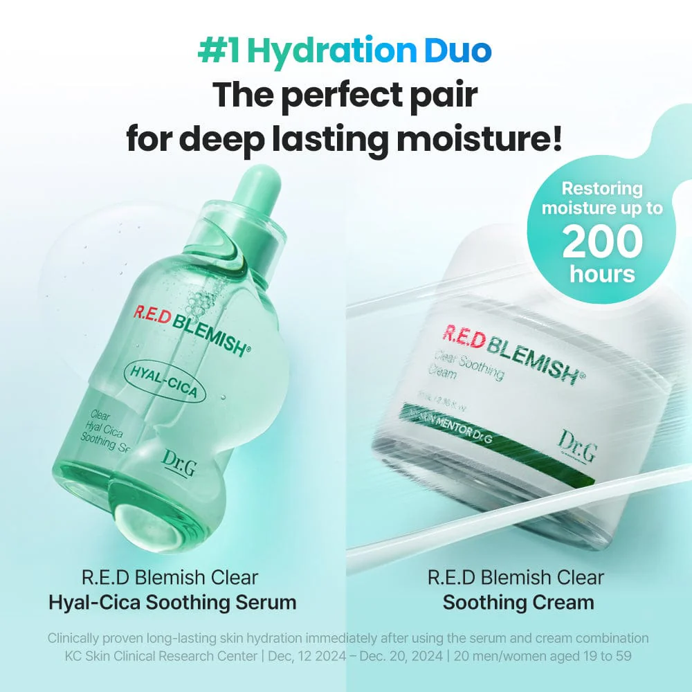 DR.G R.E.D BLEMISH CLEAR HYAL-CICA SOOTHING SERUM (50ML) - Image 7