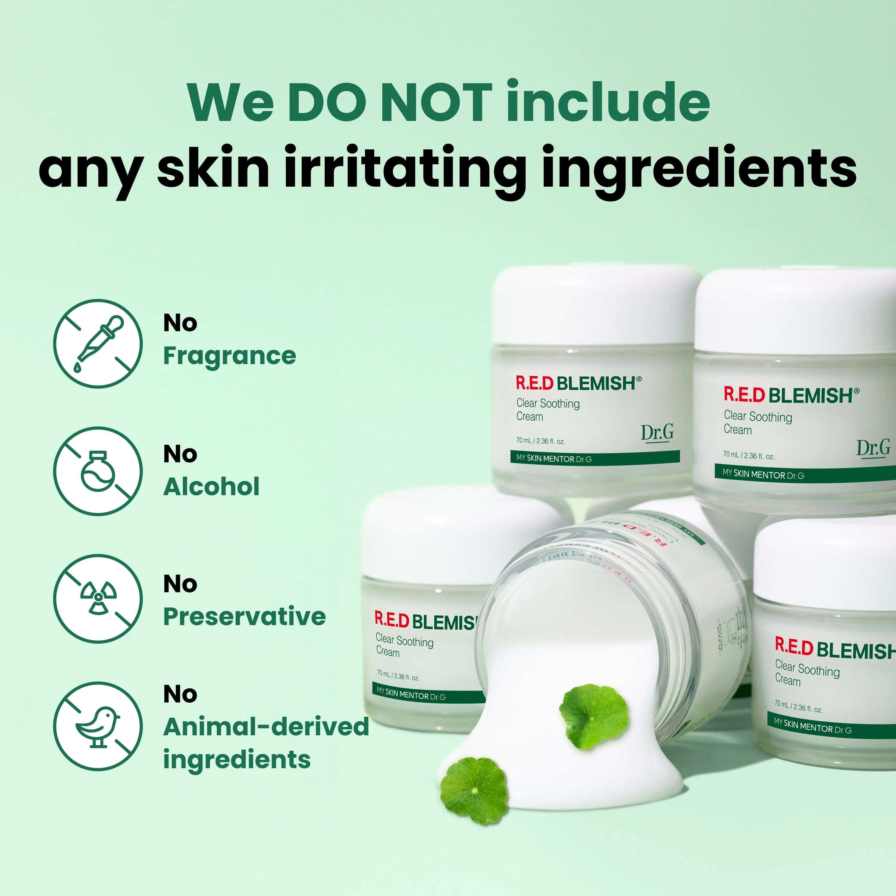 DR.G R.E.D BLEMISH CLEAR SOOTHING CREAM (70ML) - Image 8