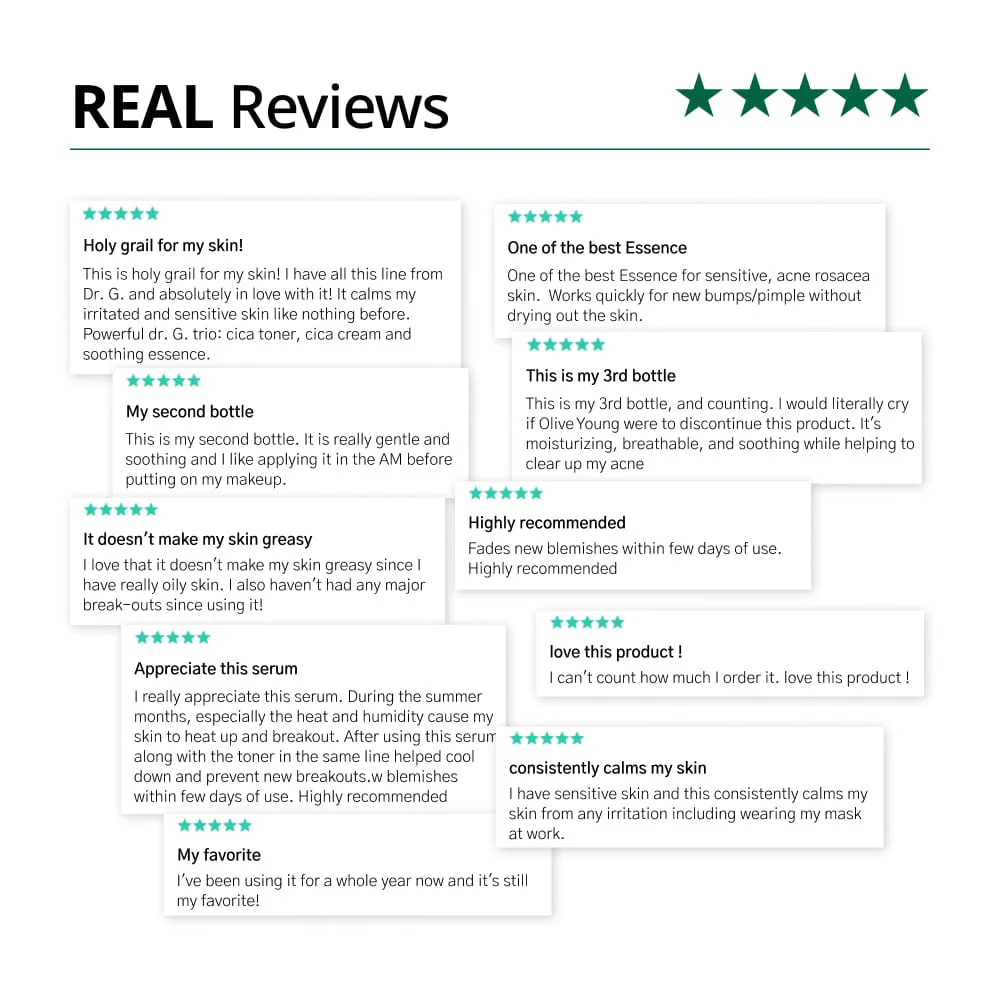 DR.G R.E.D BLEMISH CLEAR SOOTHING ACTIVE ESSENCE (80ML) - Image 9