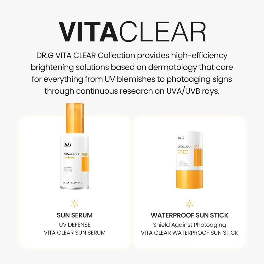 DR.G VITA CLEAR SUN SERUM 50ML - Image 4