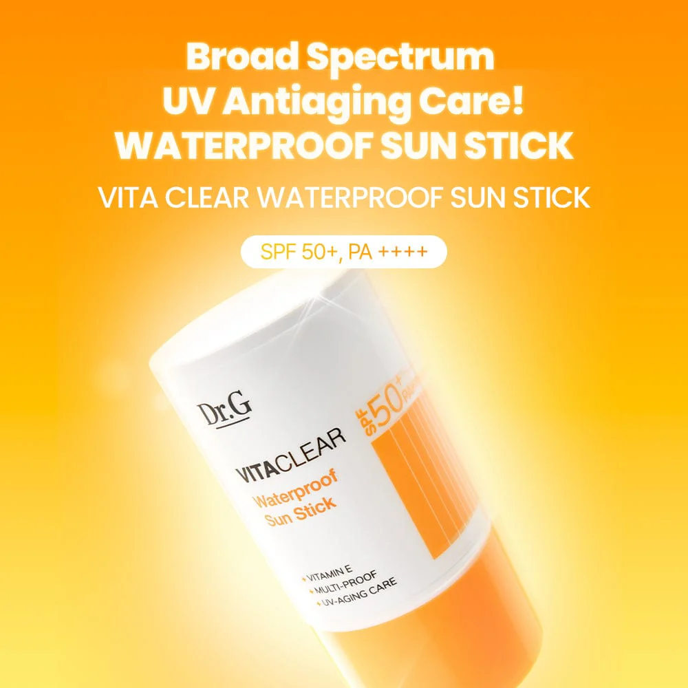 DR.G VITA CLEAR WATER PROOF SUNSTICK - Image 9